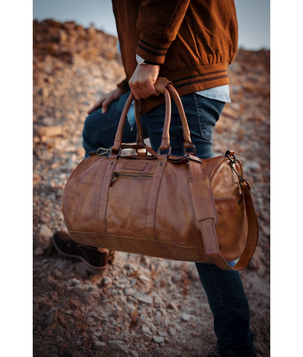 Kingston Leather Duffle Alaskan Leather Company